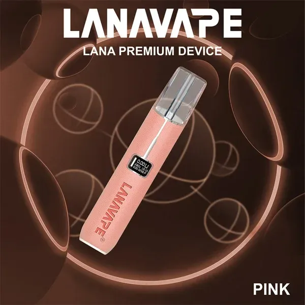 LANA 皮革主機｜智慧數顯螢幕｜8W/10W 雙檔切換｜通用一代煙彈現貨